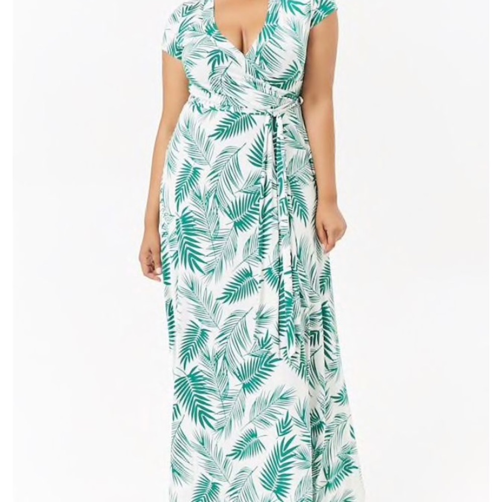 Maxi Leaf Dress.